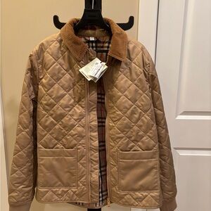 NWT Authentic Burberry Quilted Jacket